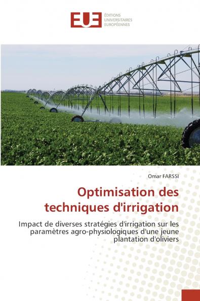 Optimisation des techniques d'irrigation