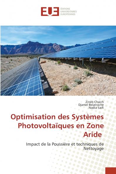 Optimisation des Systèmes Photovoltaïques en Zone Aride