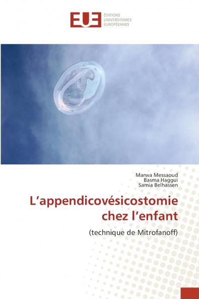 L'appendicovésicostomie chez l'enfant