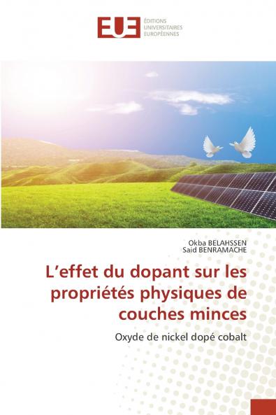 L'effet du dopant sur les propriétés physiques de couches minces