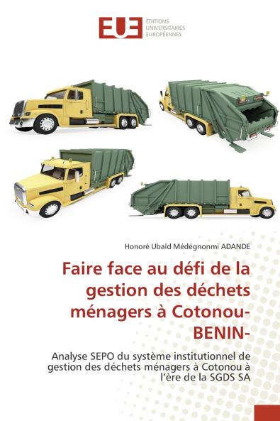 Faire face au défi de la gestion des déchets ménagers à Cotonou-BENIN-