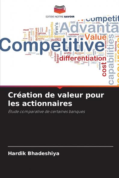 Création de valeur pour les actionnaires