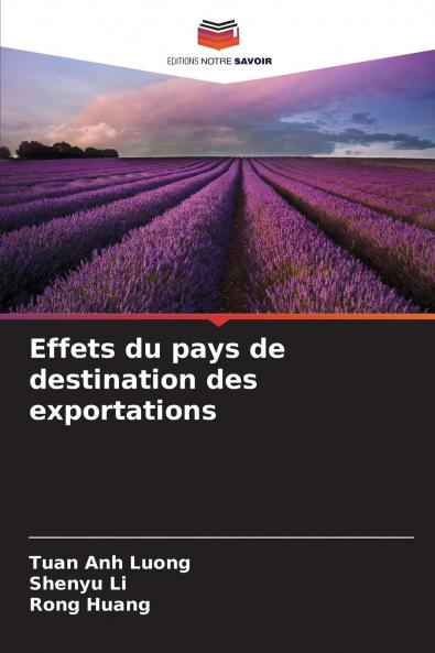 Effets du pays de destination des exportations
