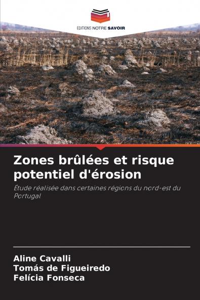 Zones brûlées et risque potentiel d'érosion