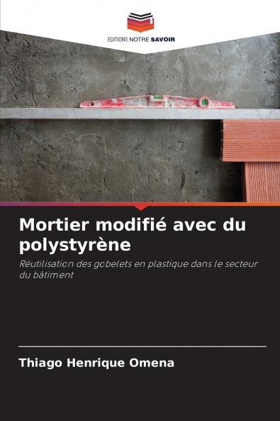 Mortier modifié avec du polystyrène