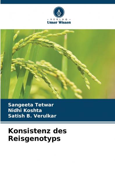 Konsistenz des Reisgenotyps