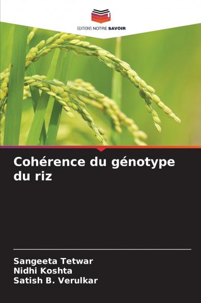 Cohérence du génotype du riz