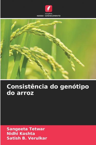 Consistência do genótipo do arroz