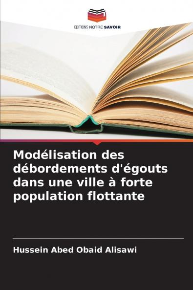 Modélisation des débordements d'égouts dans une ville à forte population flottante