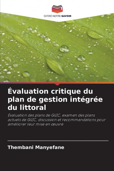 Évaluation critique du plan de gestion intégrée du littoral