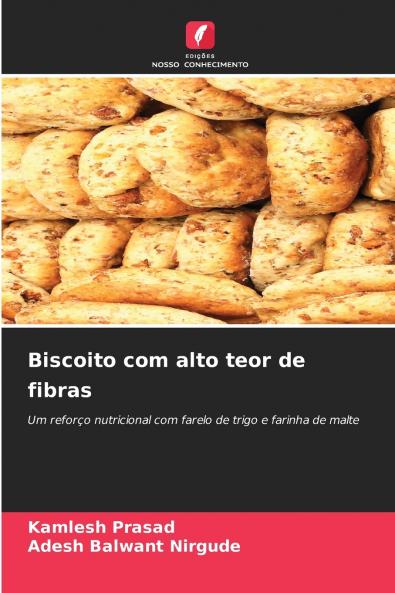 Biscoito com alto teor de fibras