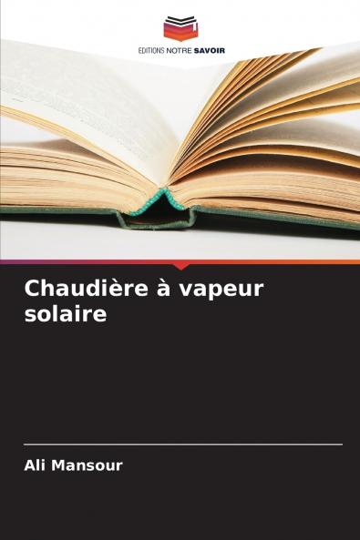 Chaudière à vapeur solaire