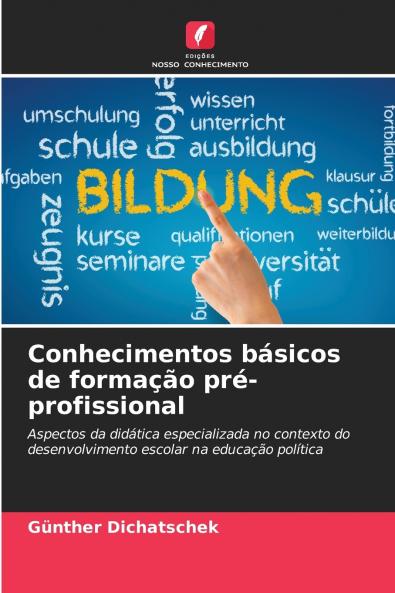 Conhecimentos básicos de formação pré-profissional