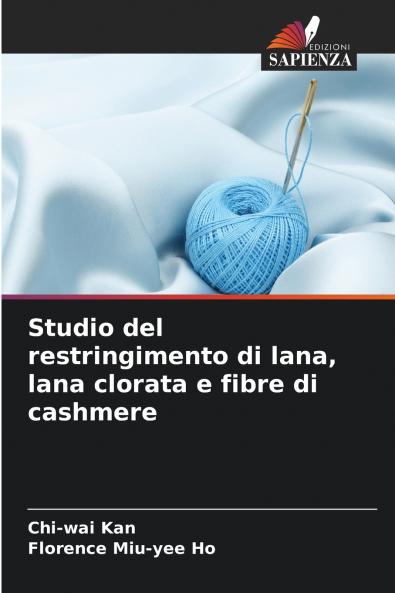 Studio del restringimento di lana lana clorata e fibre di cashmere