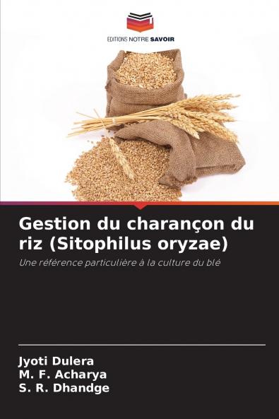Gestion du charan��on du riz (Sitophilus oryzae)