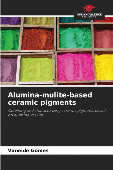 Alumina-mulite-based ceramic pigments