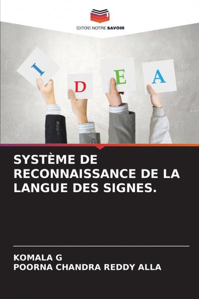 SYSTÈME DE RECONNAISSANCE DE LA LANGUE DES SIGNES.