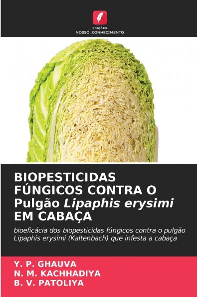 BIOPESTICIDAS FÚNGICOS CONTRA O Pulgão Lipaphis erysimi EM CABAÇA