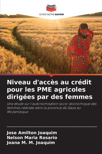 Niveau d'accès au crédit pour les PME agricoles dirigées par des femmes