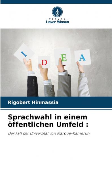 Sprachwahl in einem öffentlichen Umfeld
