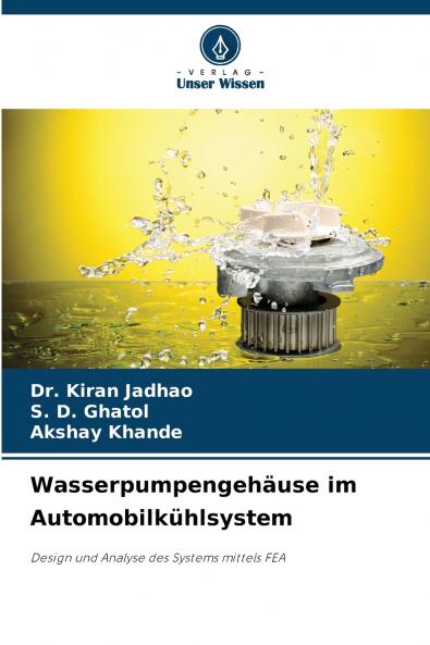Wasserpumpengehäuse im Automobilkühlsystem