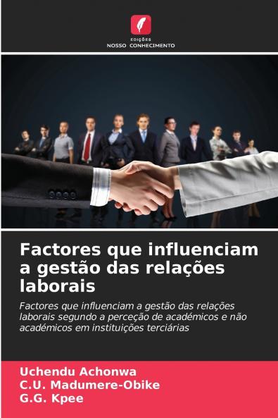 Factores que influenciam a gestão das relações laborais
