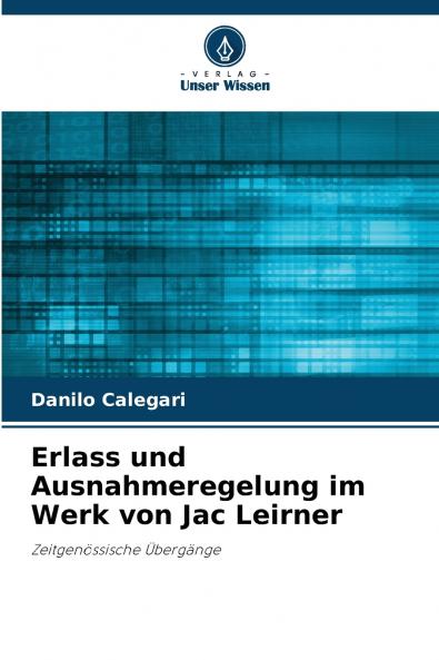 Erlass und Ausnahmeregelung im Werk von Jac Leirner