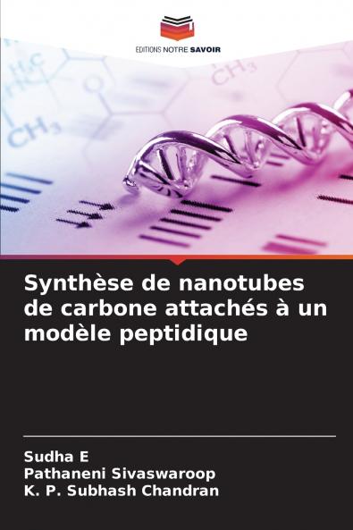 Synthèse de nanotubes de carbone attachés à un modèle peptidique