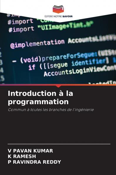 Introduction à la programmation