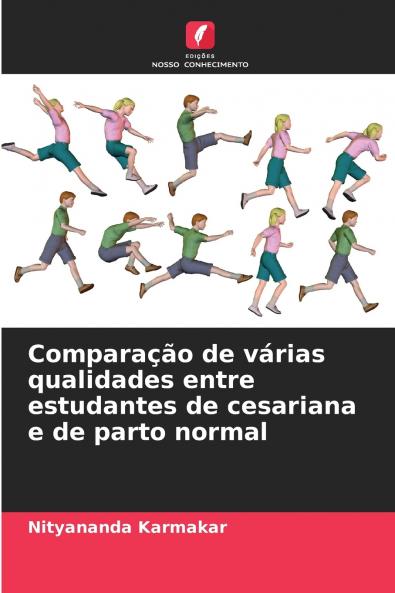 Comparação de várias qualidades entre estudantes de cesariana e de parto normal