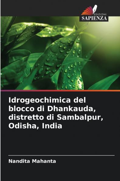 Idrogeochimica del blocco di Dhankauda distretto di Sambalpur Odisha India