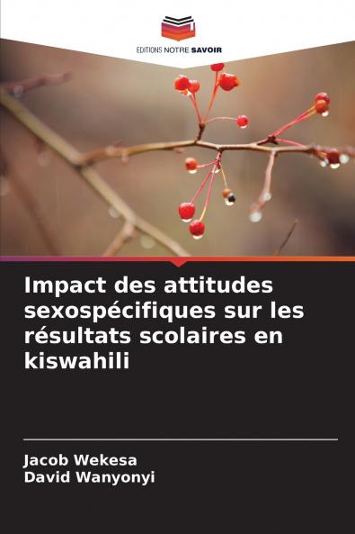 Impact des attitudes sexospécifiques sur les résultats scolaires en kiswahili
