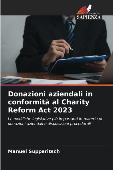Donazioni aziendali in conformità al Charity Reform Act 2023