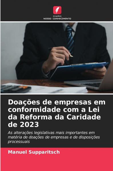 Doações de empresas em conformidade com a Lei da Reforma da Caridade de 2023