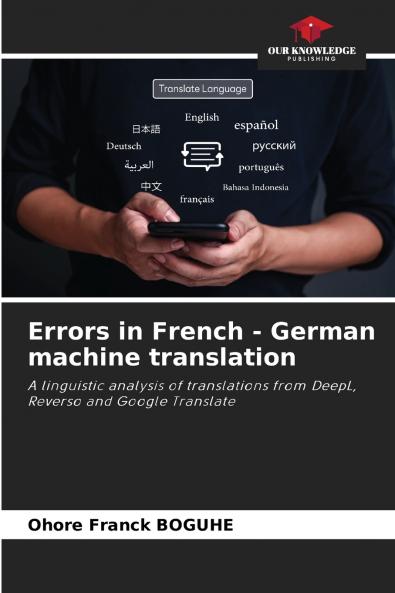 Errors in French - German machine translation