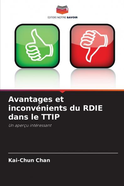 Avantages et inconvénients du RDIE dans le TTIP