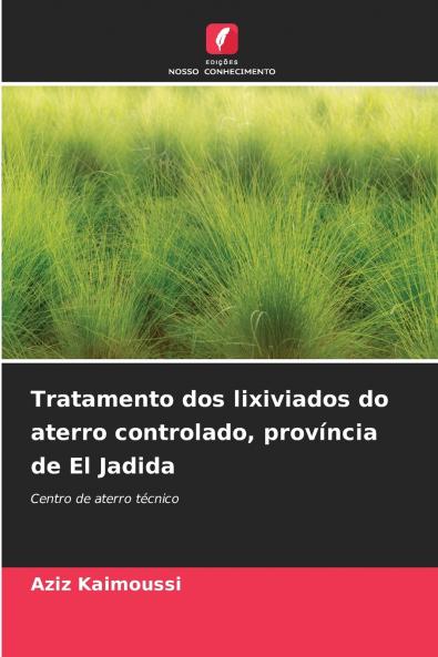 Tratamento dos lixiviados do aterro controlado província de El Jadida