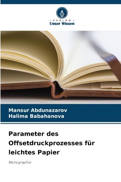 Parameter des Offsetdruckprozesses für leichtes Papier