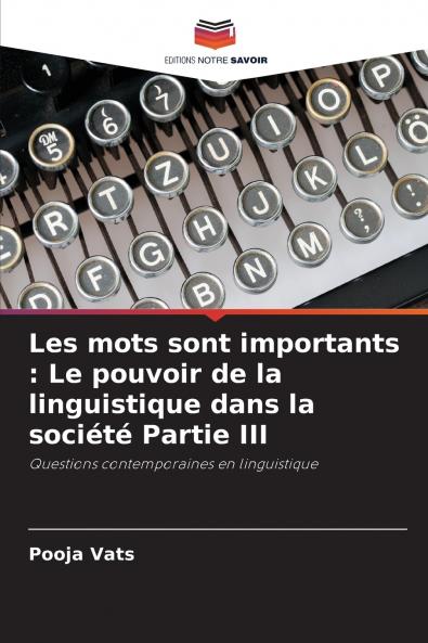Les mots sont importants