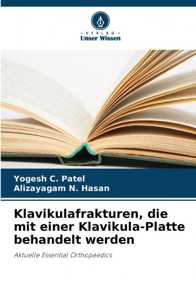 Klavikulafrakturen die mit einer Klavikula-Platte behandelt werden