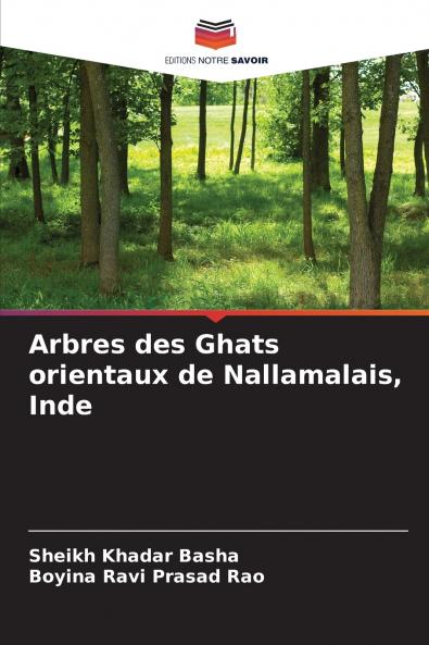Arbres des Ghats orientaux de Nallamalais Inde