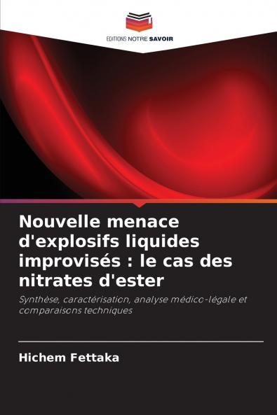 Nouvelle menace d'explosifs liquides improvisés