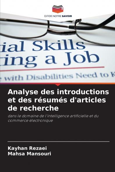 Analyse des introductions et des résumés d'articles de recherche