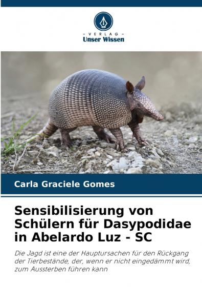 Sensibilisierung von Schülern für Dasypodidae in Abelardo Luz - SC