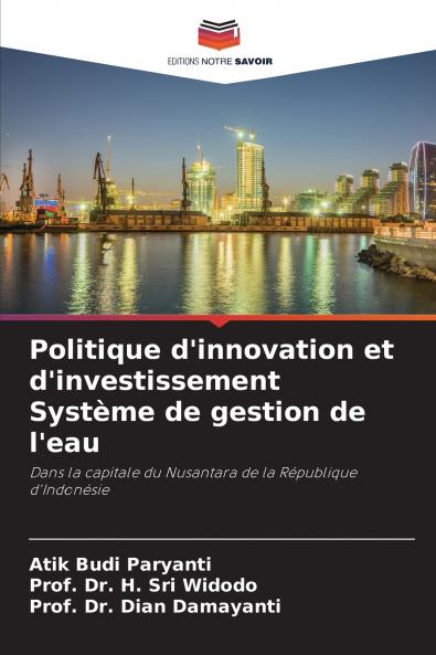 Politique d'innovation et d'investissement Système de gestion de l'eau
