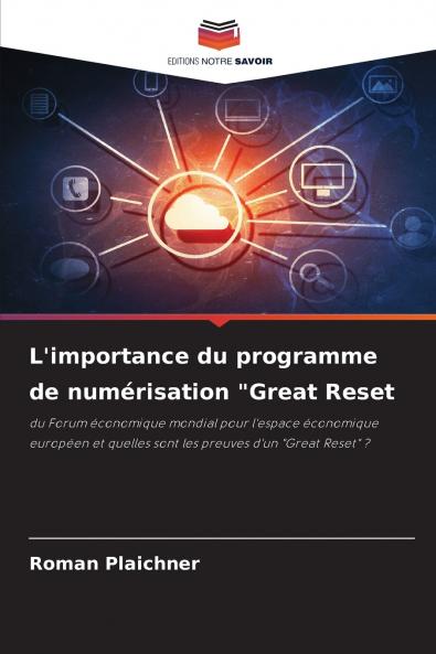 L'importance du programme de numérisation Great Reset