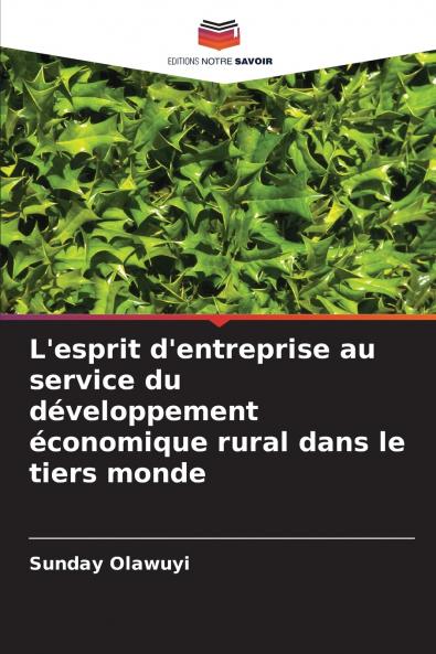 L'esprit d'entreprise au service du développement économique rural dans le tiers monde