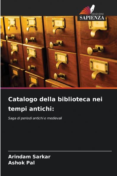 Catalogo della biblioteca nei tempi antichi