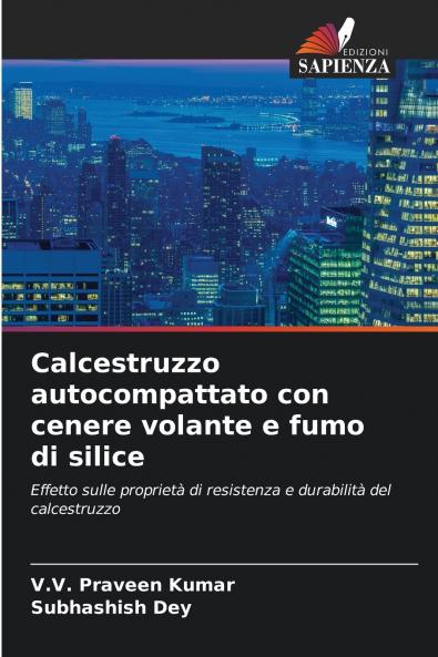 Calcestruzzo autocompattato con cenere volante e fumo di silice