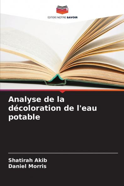 Analyse de la décoloration de l'eau potable
